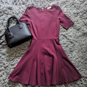 Love...Ady Maroon Dress